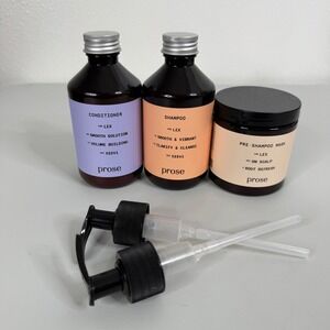 Prose Shampoo Conditioner Pre Shampoo Mask Set